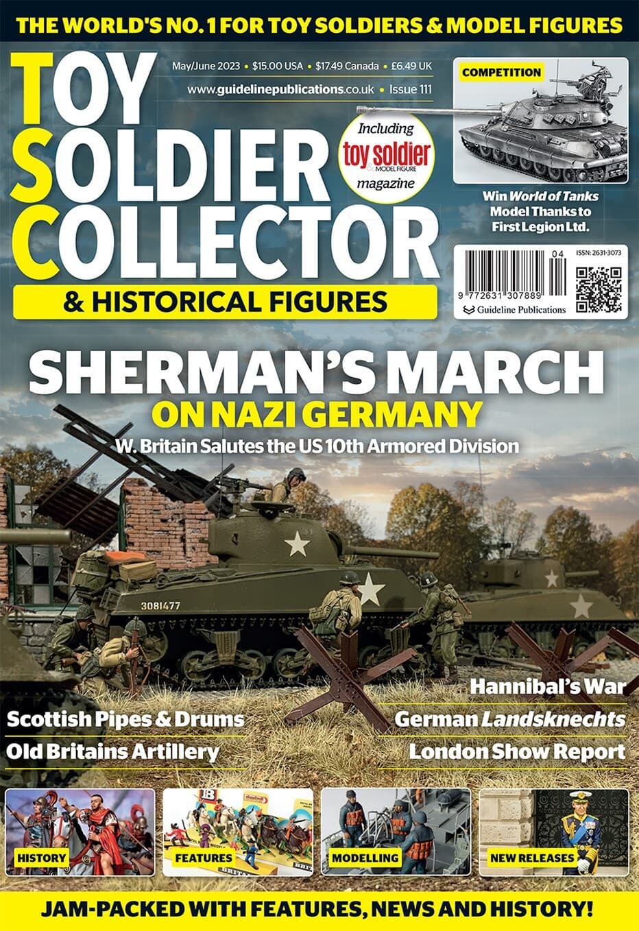 Toy Soldier Collector Magazine Issue 111 May / June 2023 New