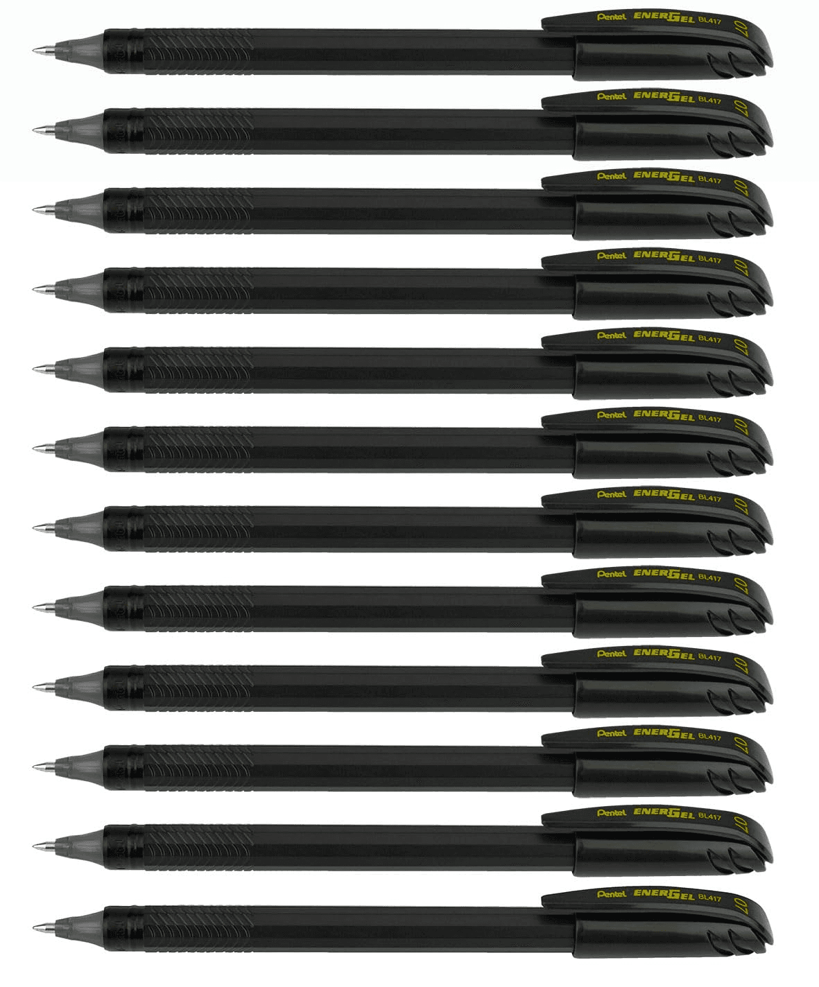 Energel 96% Recycled Pen Black - Pack of 12