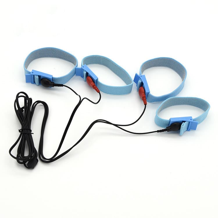 4 Pcs DIY Electric Delay Lock Rings cable Fiber E-Stim  Accessory