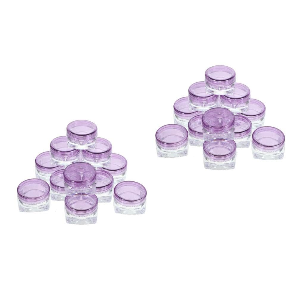 12 Pcs Empty Jars with Lids Cream Storage Container Dressing Containers