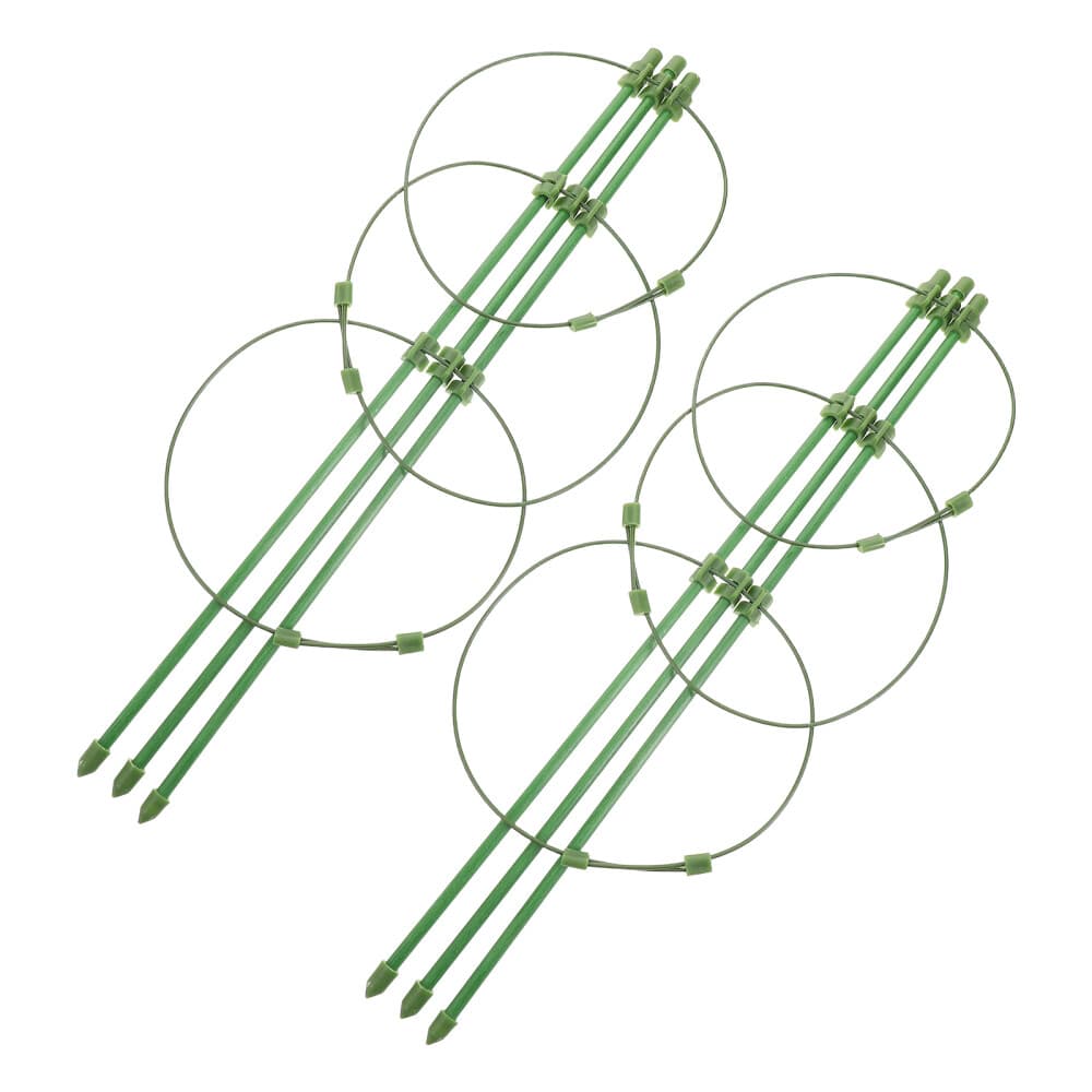 2 Sets Adjustable Tomato Trellis Climbing Vines Support Cucumber Plant
