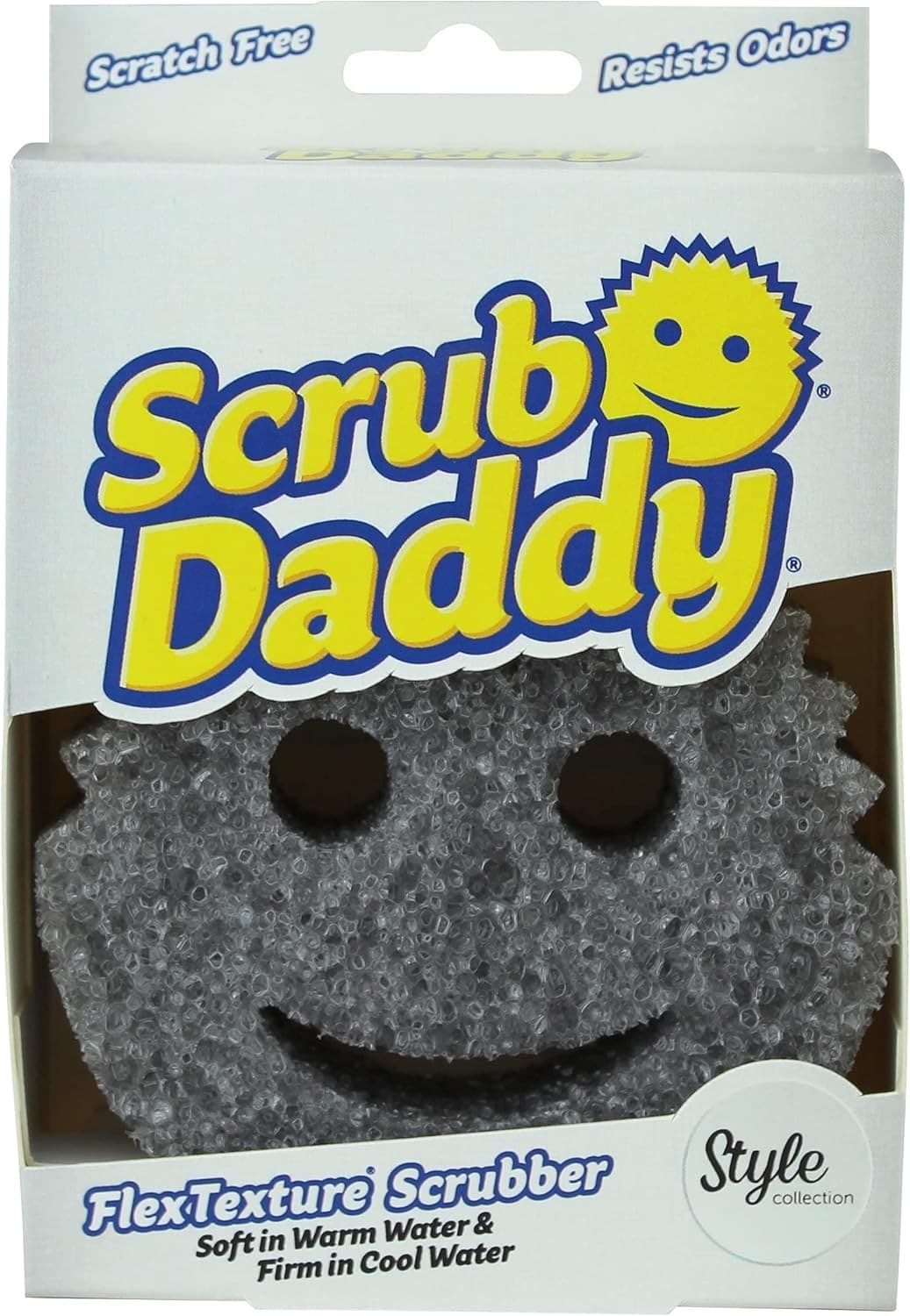 Scrub Daddy Style Dish Sponge| Smiley Face Sponges for Cleaning and Washing Up -