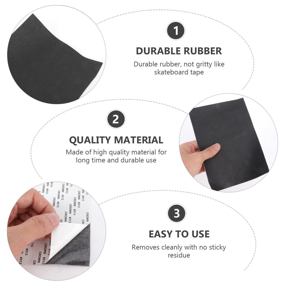 Anti-Slip Tape Grips Material Sheet Rubber Anti Skid Paste Anti- Tape view 2