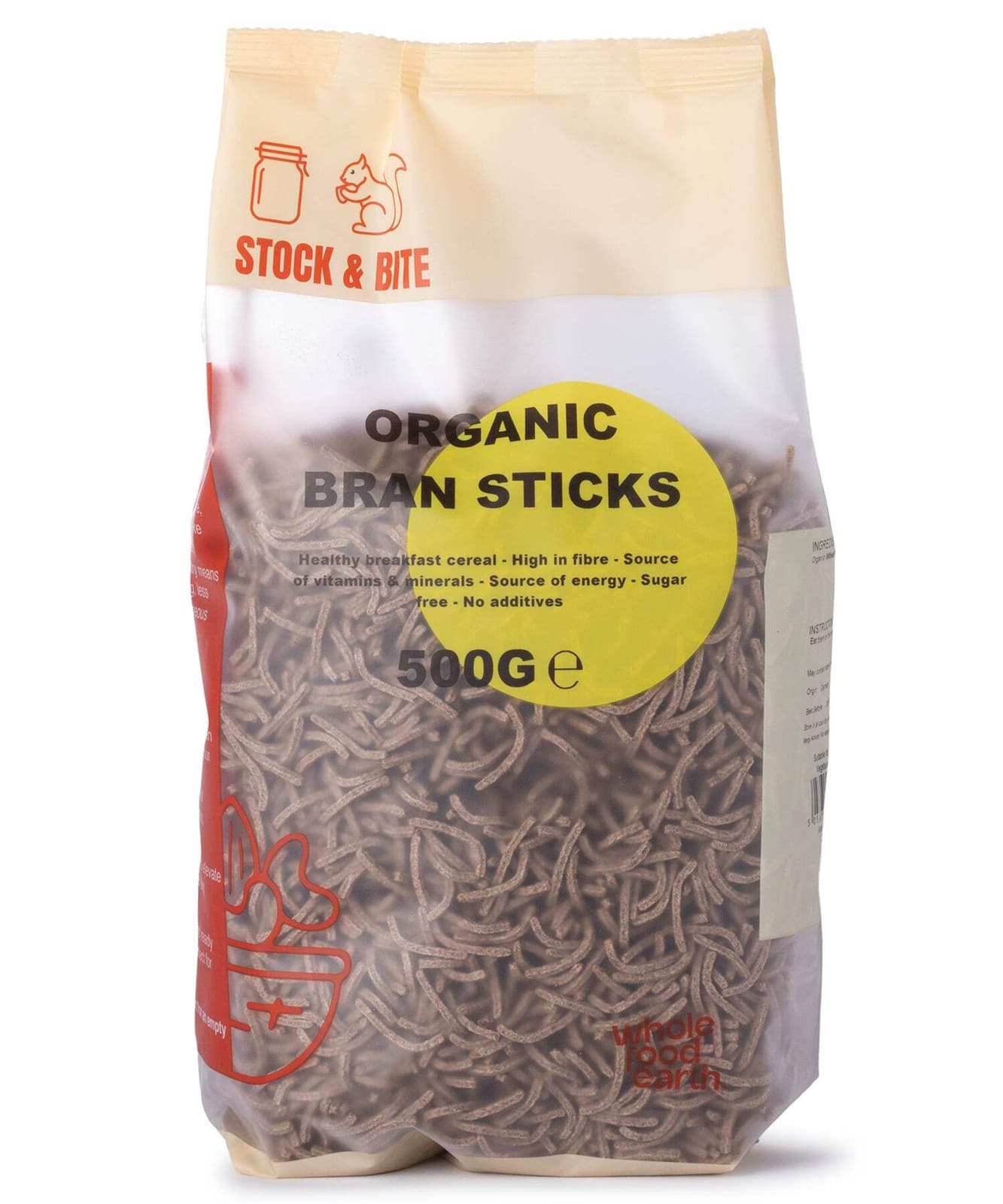 Organic Bran Sticks - Stock and Bite - 500g
