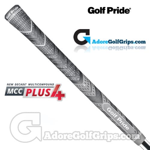 Golf Pride New Decade Multi Compound MCC Plus 4 Grips - Black / Grey  x 1
