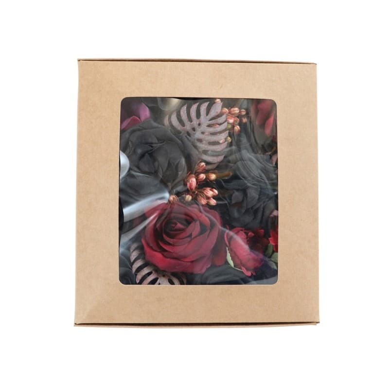 Valentines Day Rose Flower Gift Box Carry Holders Stylish Flower Display Holders