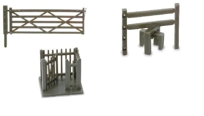 Peco LK-86 Gates Stiles - 00 Gauge