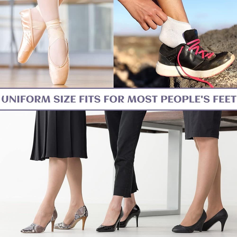 24 Pcs Foot Pads for Dancer Sesamoiditis Pads for  of Right Feet Pain Felt3017 view 2