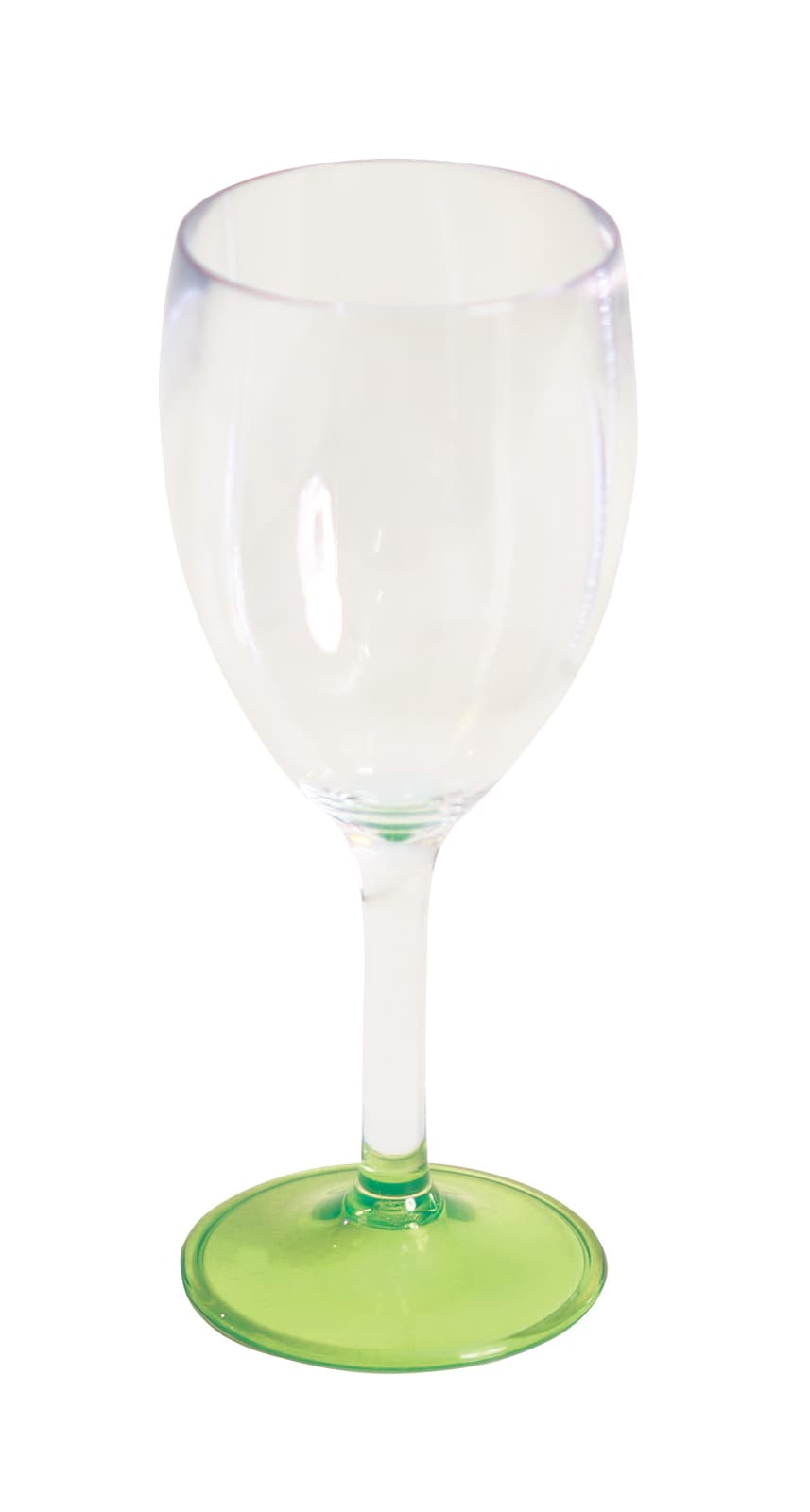 Quest Leisure Lightweight Polycarbonate Elegance Wine \"Glass\" - Lime