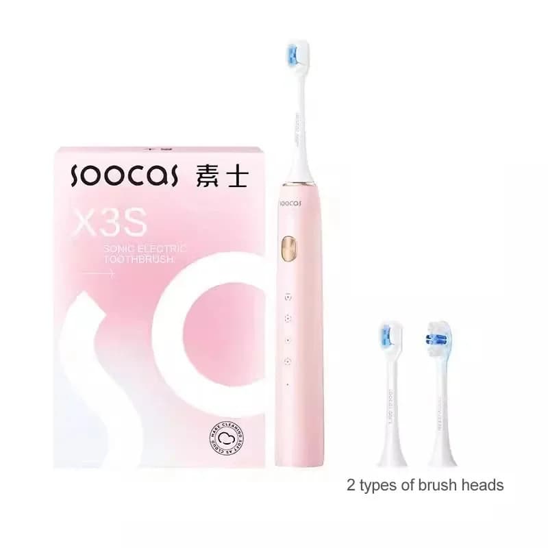 SOOCAS X3S Adult Sonic Electric Smart Toothbrush IPX8 Waterproof 180 Days Batter