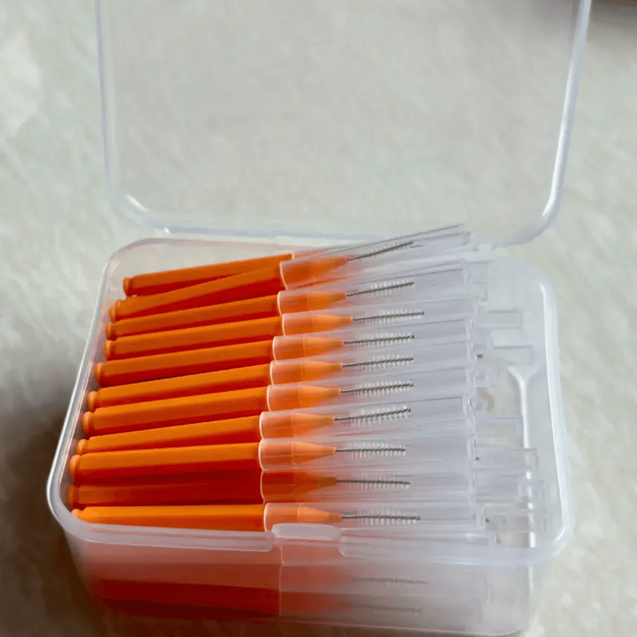 80/160 Pcs/Box I-Type Push Pull Interdental Brush 0.6-1.5Mm Cleaning between Tee