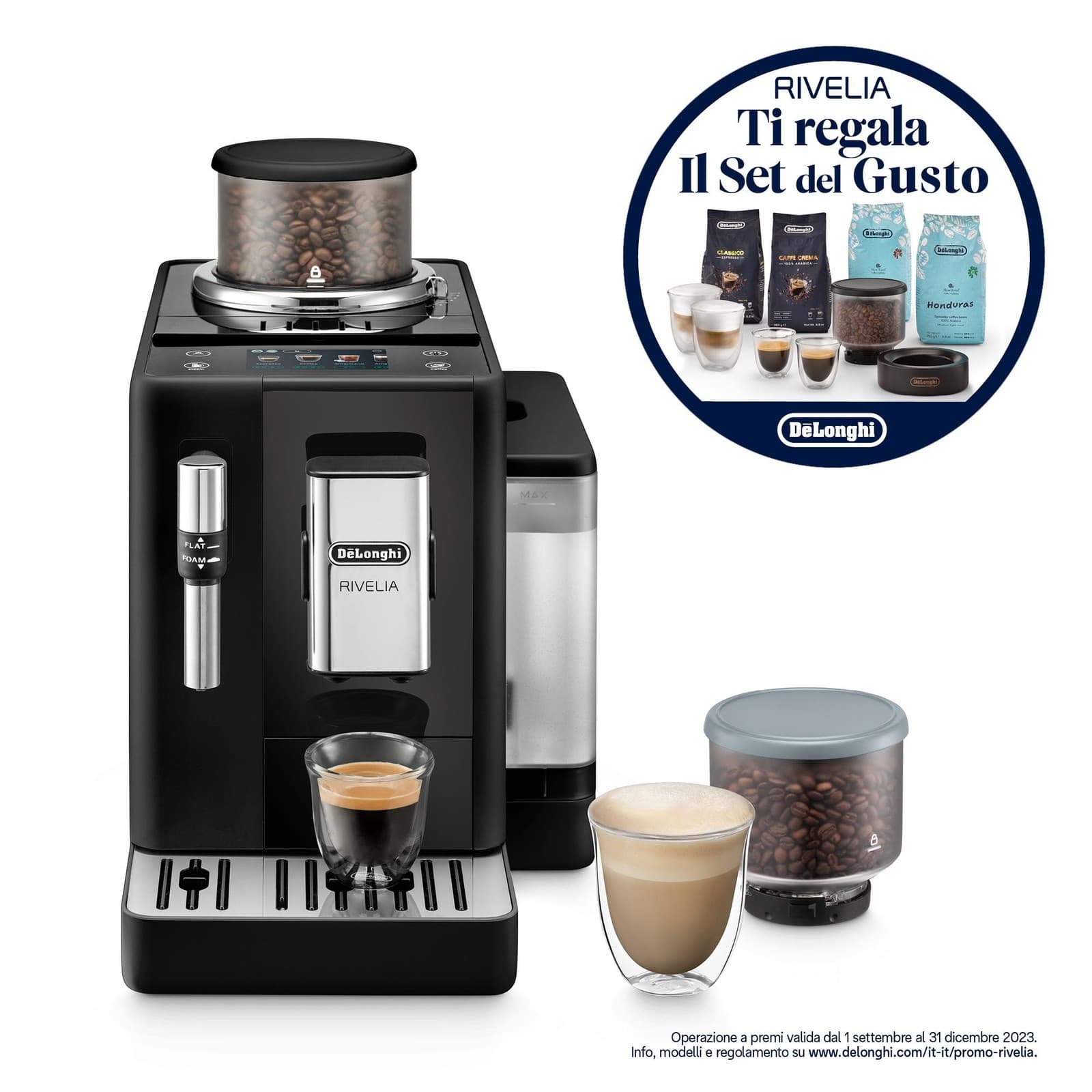 De’Longhi Rivelia EXAM440.35.B Fully-auto Espresso machine 1.4 L view 2