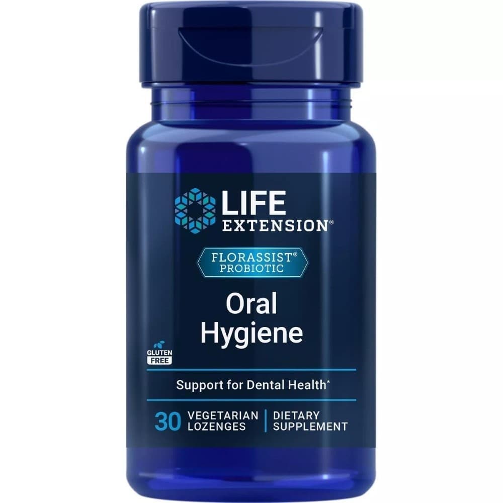 Life Extension Florassist Oral Hygiene Probiotic 30 Lozenges