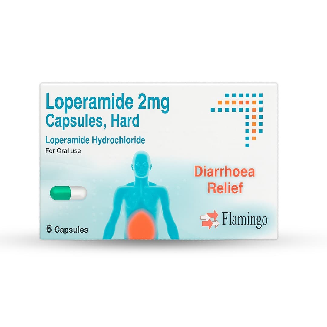 Diarrhoea Relief 2mg - 6 Capsules| Loperamide Hydrochloride Rapid Effective