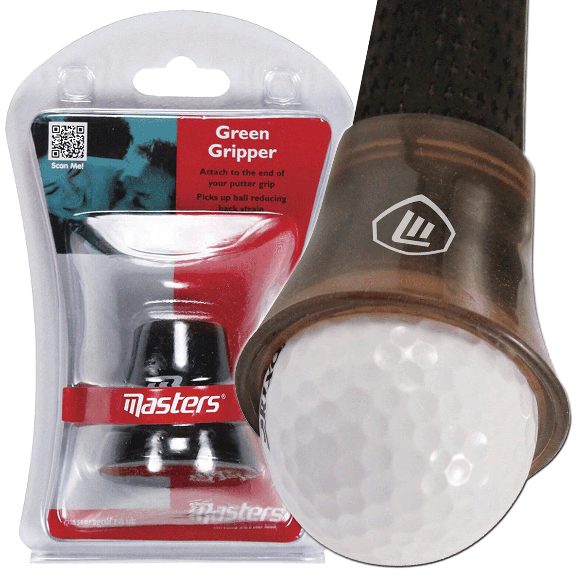 MASTERS GOLF GREEN GRIPPER / BACK SAVER / GOLF BALL GRIPPER / BALL PICK UP
