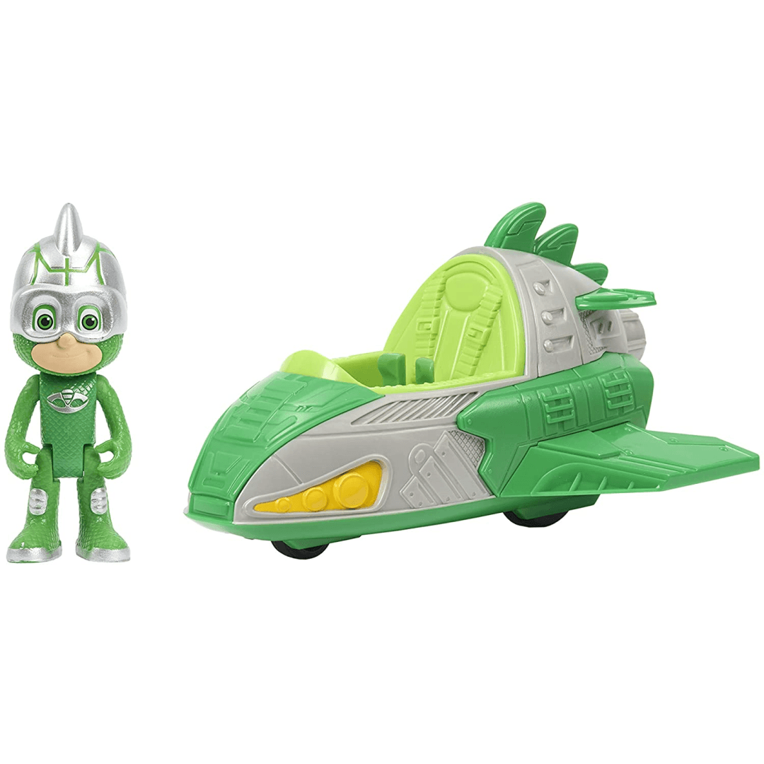 PJ Masks Gekko Mobile Velicle and Action Figure Save the Sky New Kids Toy - Gekko view 2
