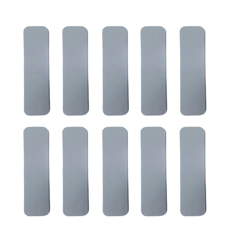 10Pcs AntiSlip SelfAdhesive Silicone Rubber Feet Pad Shockproof Oval Mats