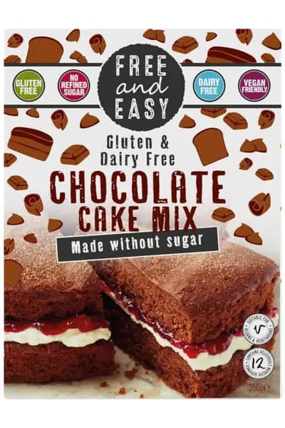 Chocolate Cake Mix 350g (Free and Easy)