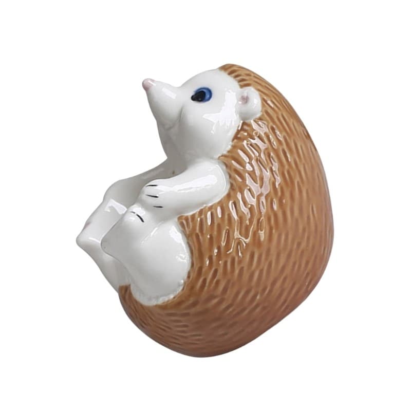 Ceramic Hedgehog Eggs Holder Multipurpose Kitchenware For Daily Use And Gifting