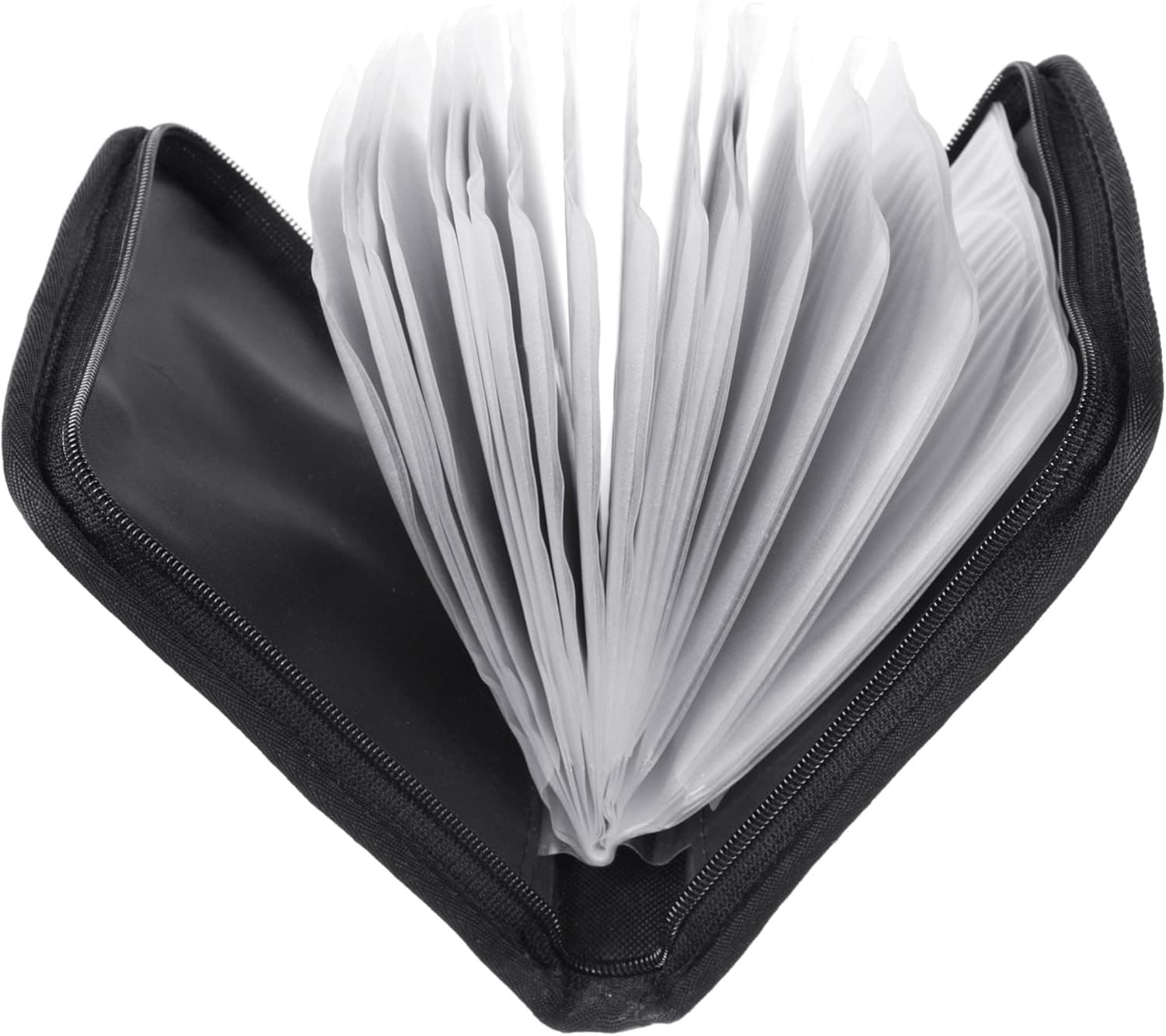 groov e Portable CD Wallet - CD Holder Case with Protective Sleeves - 40-Disc C view 2