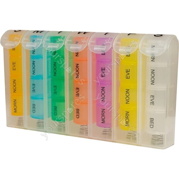 Aidapt Pop up 7 Day Pill Storage Box