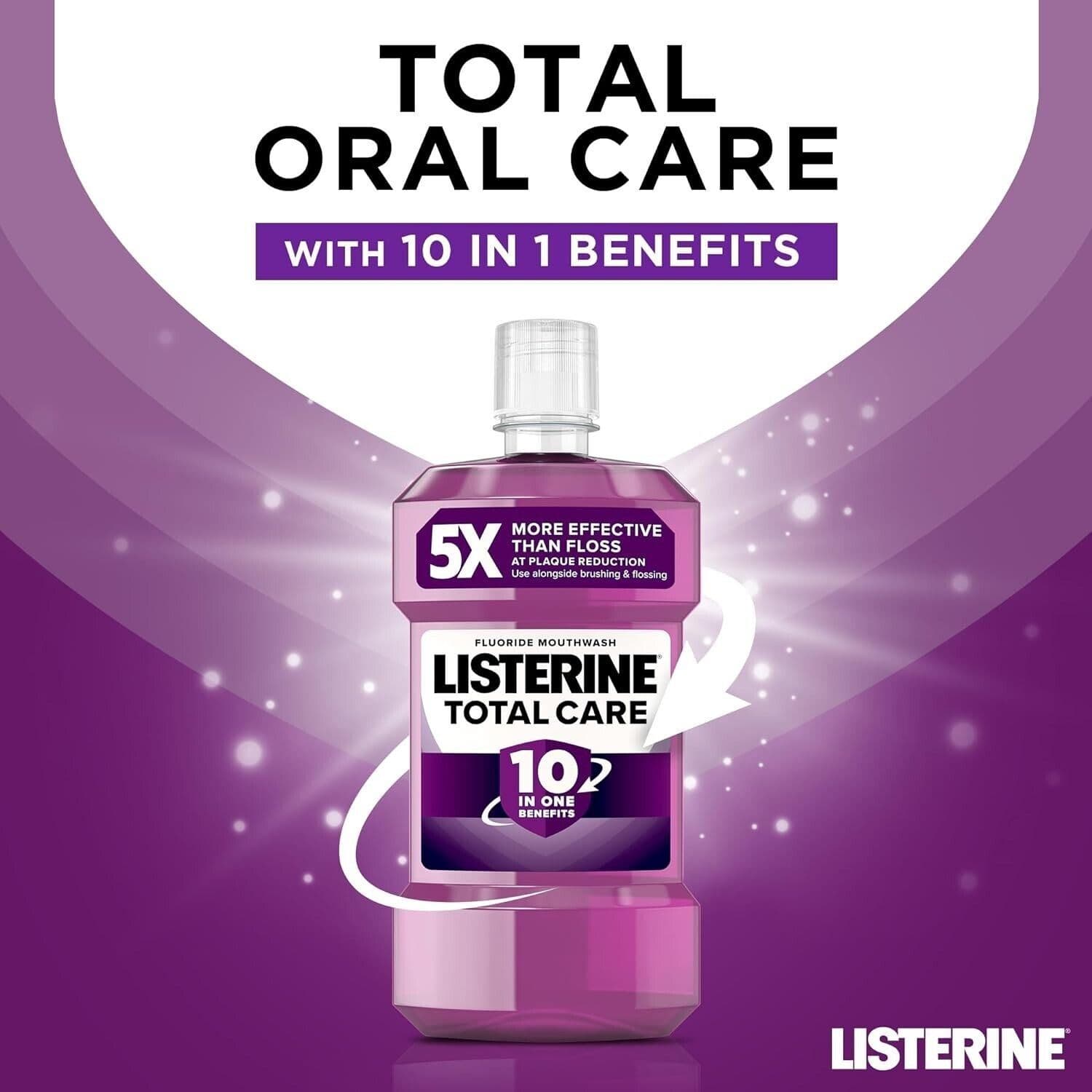Listerine Mouthwash Total Care 500ml view 2