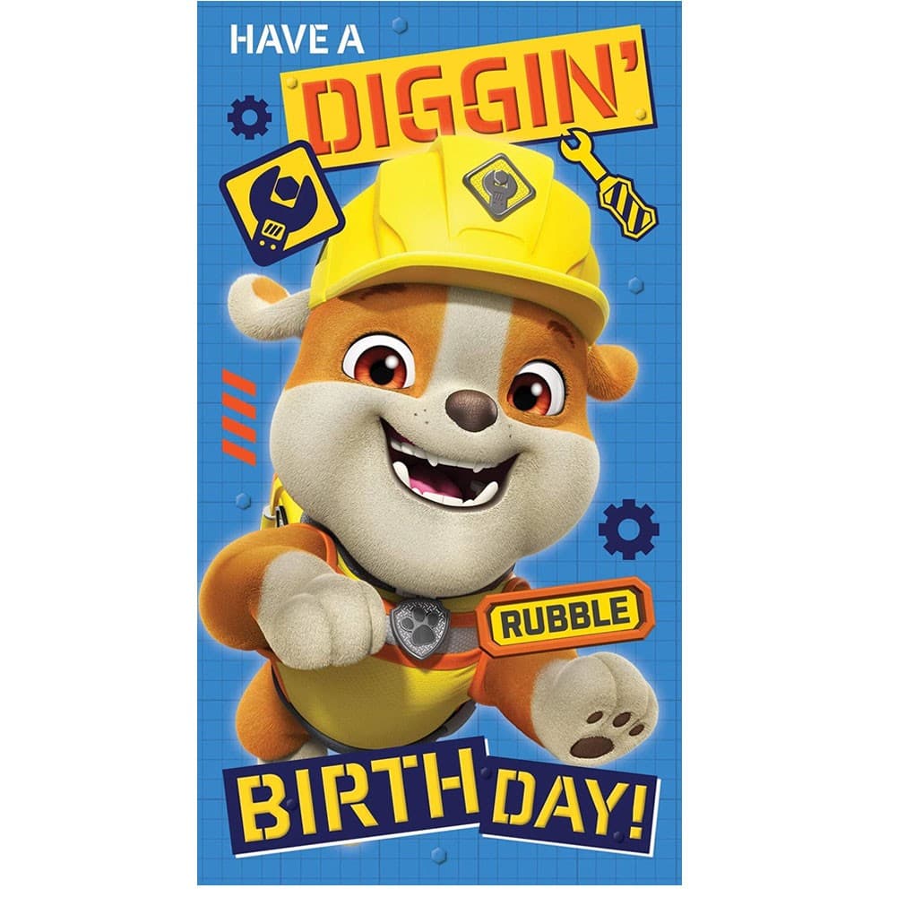 Paw Patrol - Birthday Card With Stickers - Cards  Gift Wrap - J300z view 2