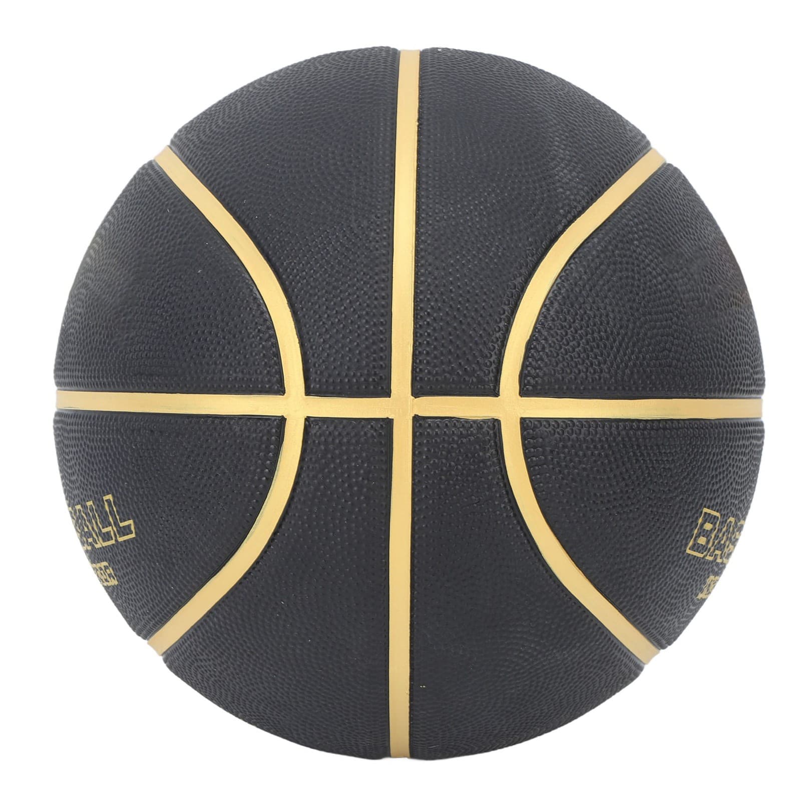 (Size 5Black Basketball Training Wear Resistance Safe Large Particles Easy HE