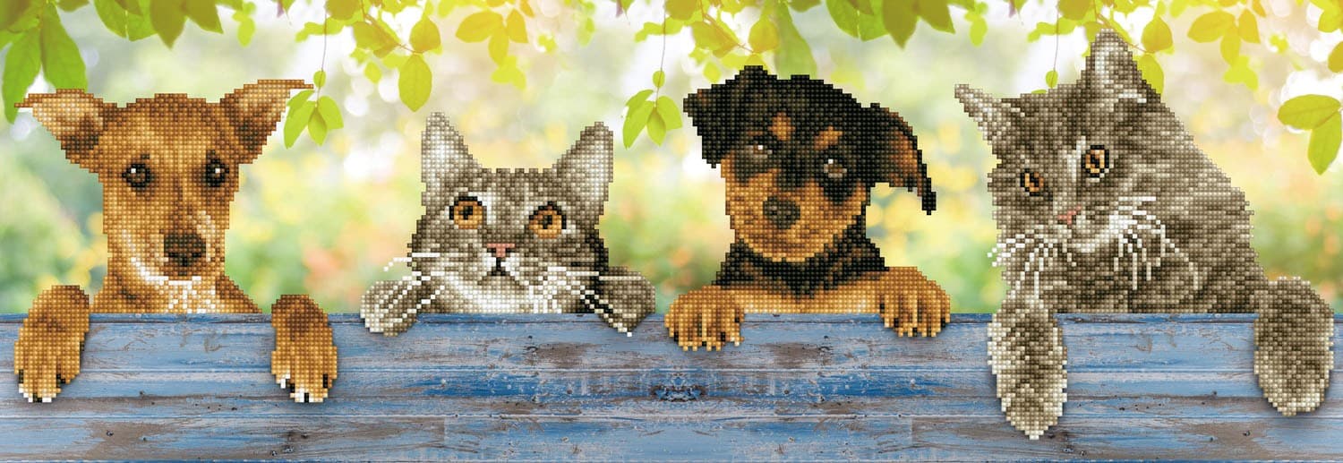 Diamond Dotz Hang In There Diamond Painting Kit