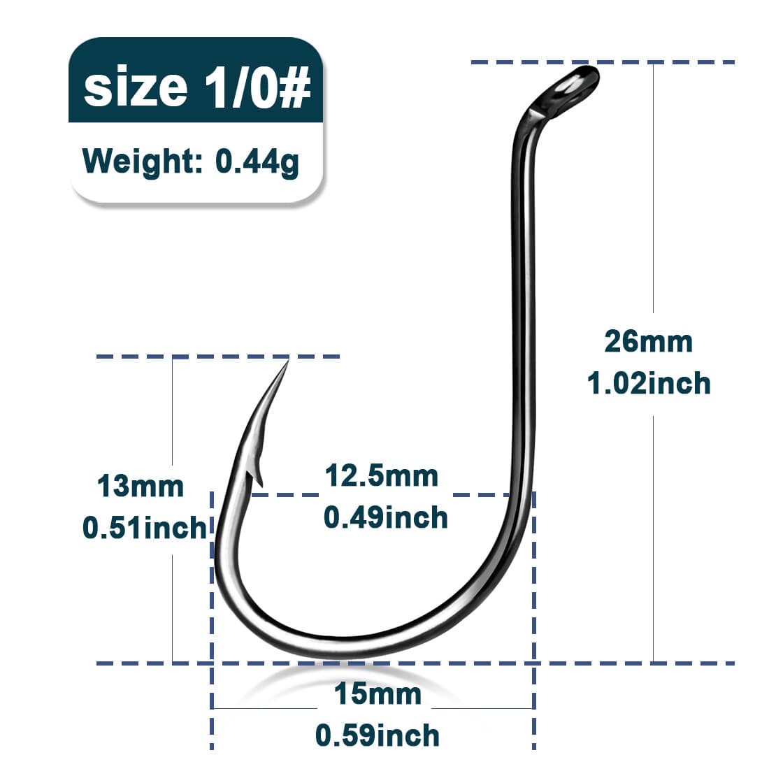 NEW 50~200Pcs Octopus Fishing Hooks High Carbon Steel Circle Hooks for Saltwater