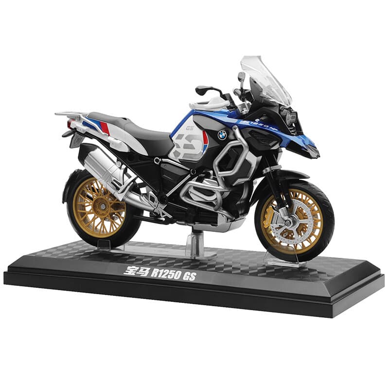 1:12 Scale BMW	R1250 GS Motorcycle Model Diecast Boys Toys for Kids Gifts