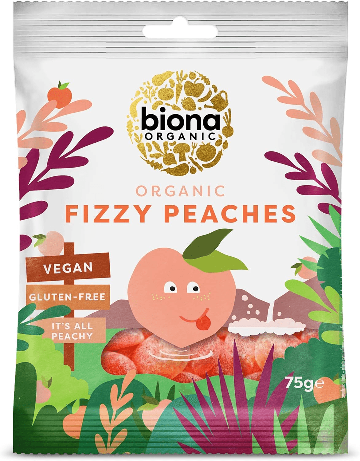 Fizzy Peaches Organic | 75G