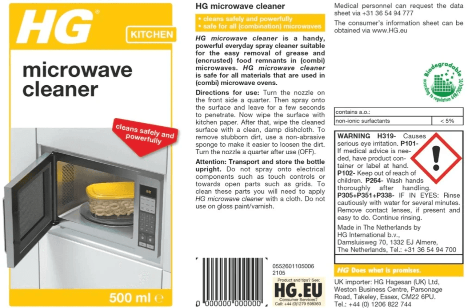 HG Microwave Cleaner view 2