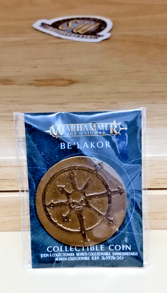 AOS Warhammer Belakor Age Of Sigmar Limited Edition Collectible Coin