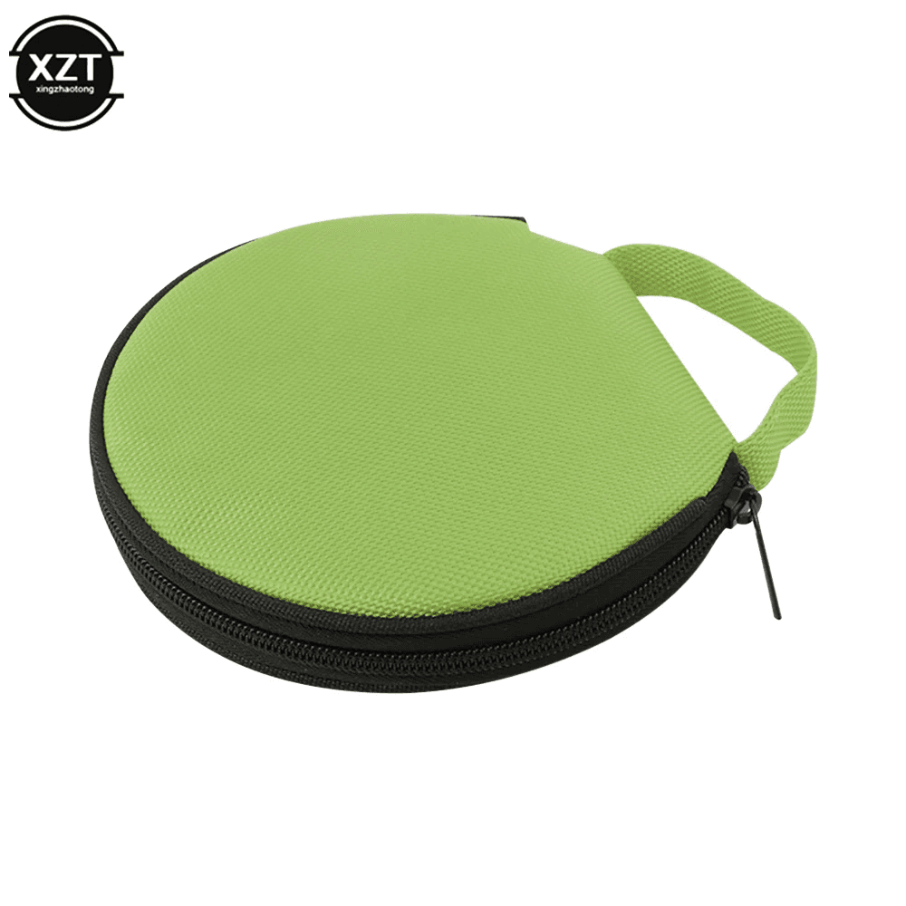 20 Capacity CD DVD Storage Case Portable Oxford Cloth Disc Holder Zipper
