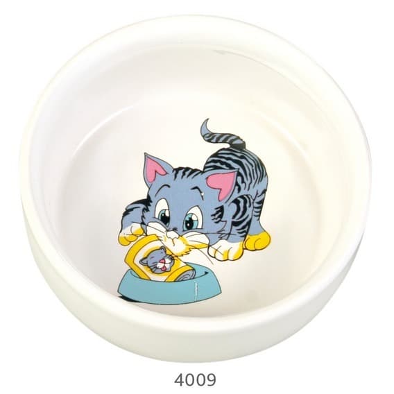 New Trixie Cat Food Bowl| Feed Water Bowl Ceramic. l - 4009