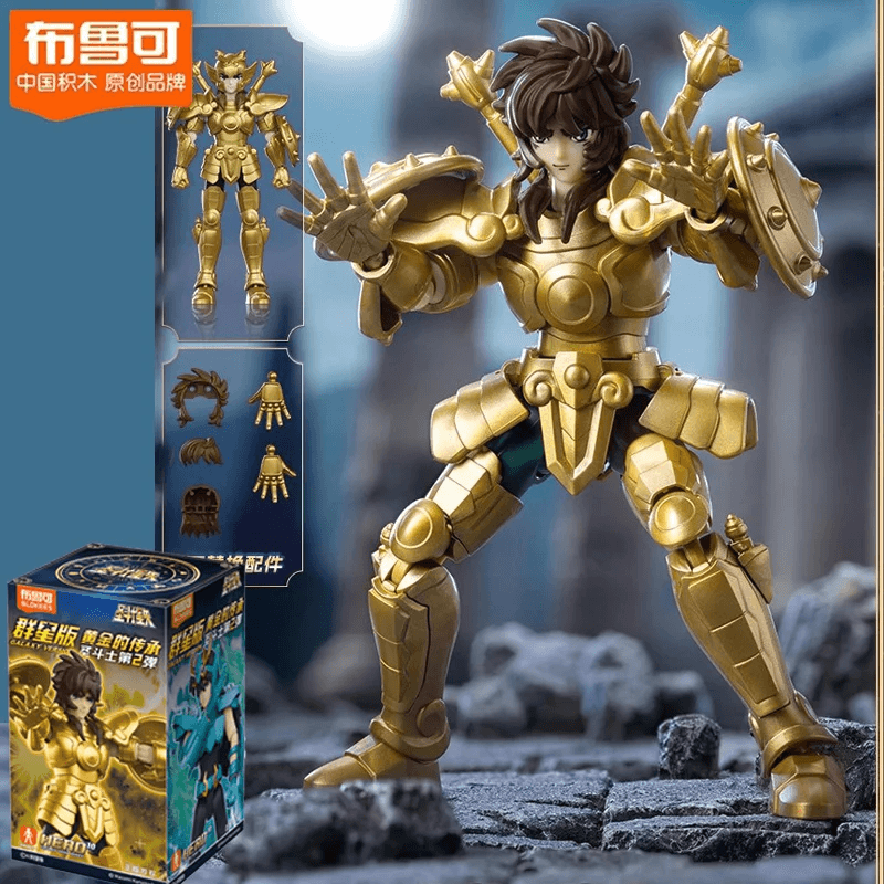 Saint Seiya Galaxy Version 2 Action Figures Camus Hoyoga Dohko Milo Shiryu Pegas