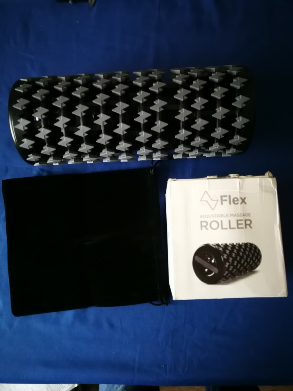 Gym Massage Roller Pilates Yoga post workout - packs down for storage UK Stock