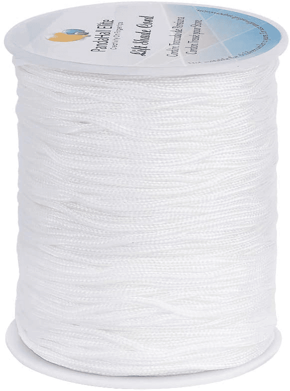 PandaHall Elite 100yards/roll 1.5mm Nylon Thread Braided Lift Shade Cord| Blinds