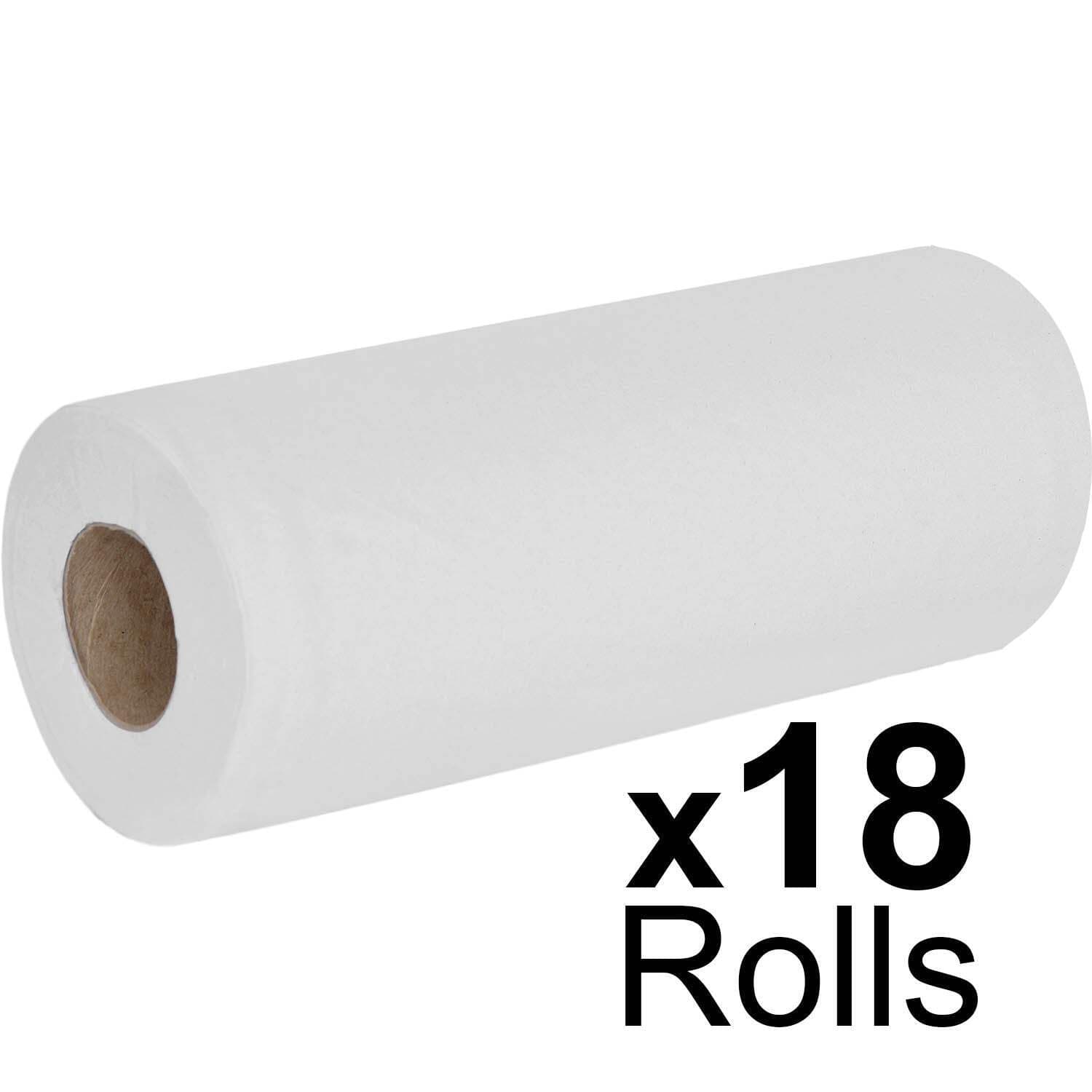 Essentials White Couch Roll 10\" - 2ply - 40m x 250mm - Case of 18 view 2