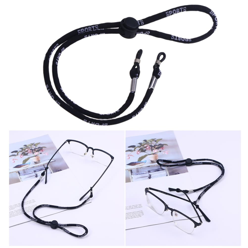 4Pcs Anti Lost Belt Sports Glasses Rope Fixed Anti Lost Chain Adjustable Lanyard