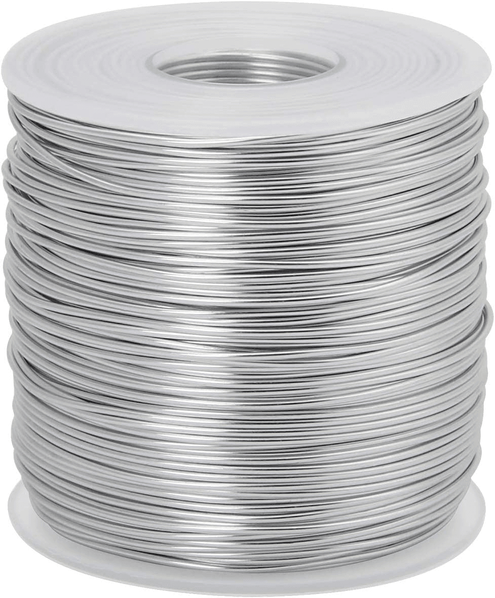 18 Gauge (1 Mm) Aluminum Craft Wire 328 FT (100 M) - Bendable Soft DIY Metal Art