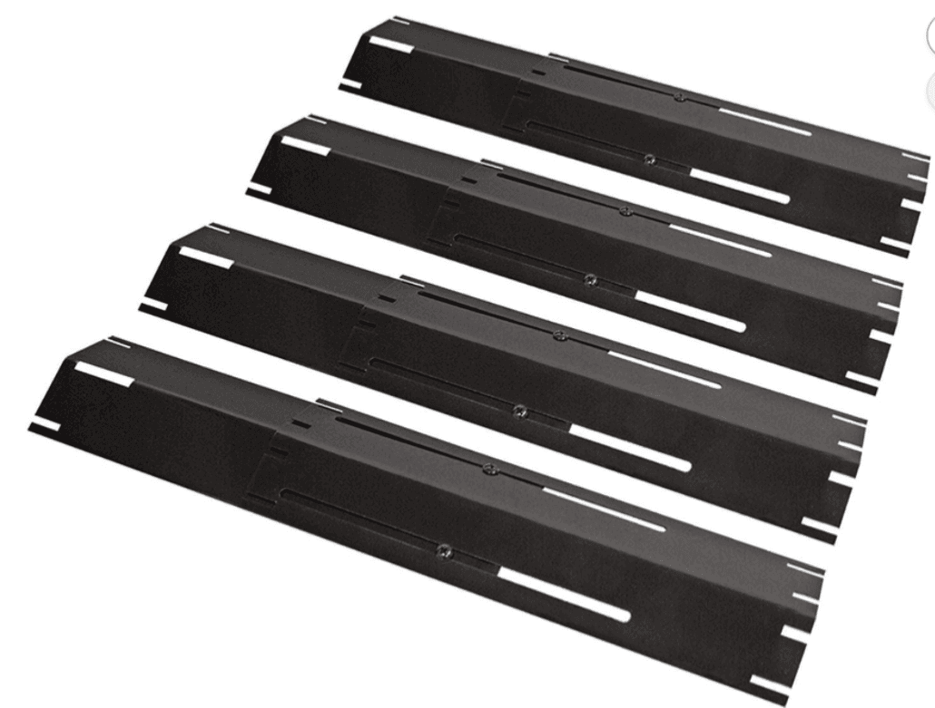 Unicook Barbecue Heat Plate| Heavy Duty Adjustable Porcelain Steel Heat Shield,