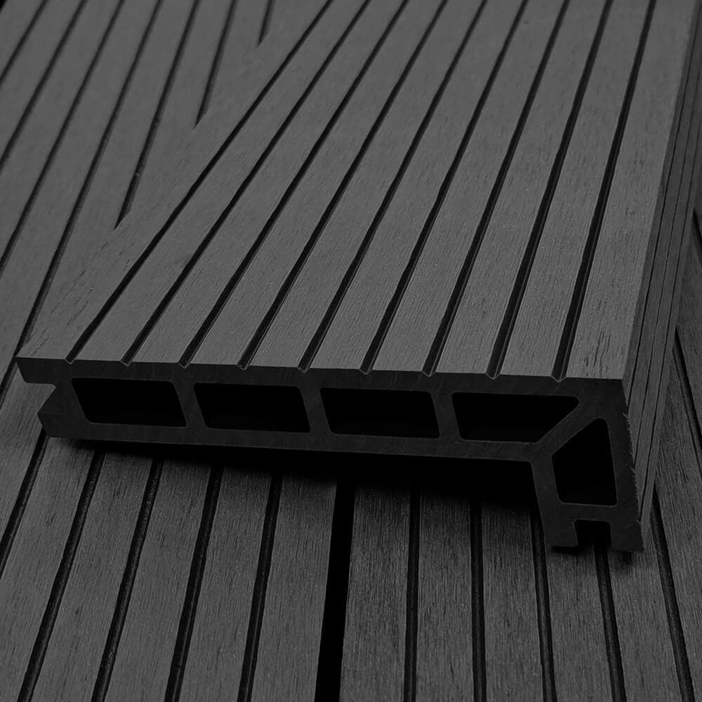 Composite Decking Wide Groove Step Nosing Boards - 15 Year Warranty