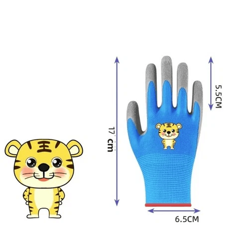 Garden Work Gloves Children Protective Glove Kids Gardening Glove Durable