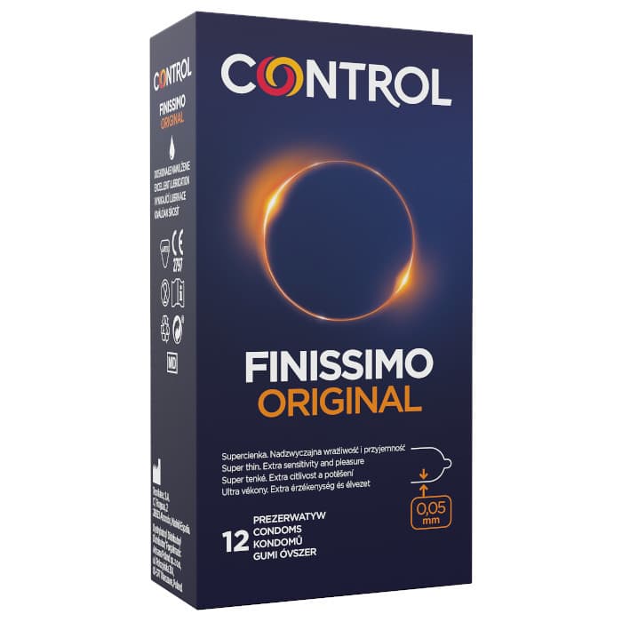 8411134144867 Control Finissimo Original bardzo cienkie prezerwatywy z naturalne
