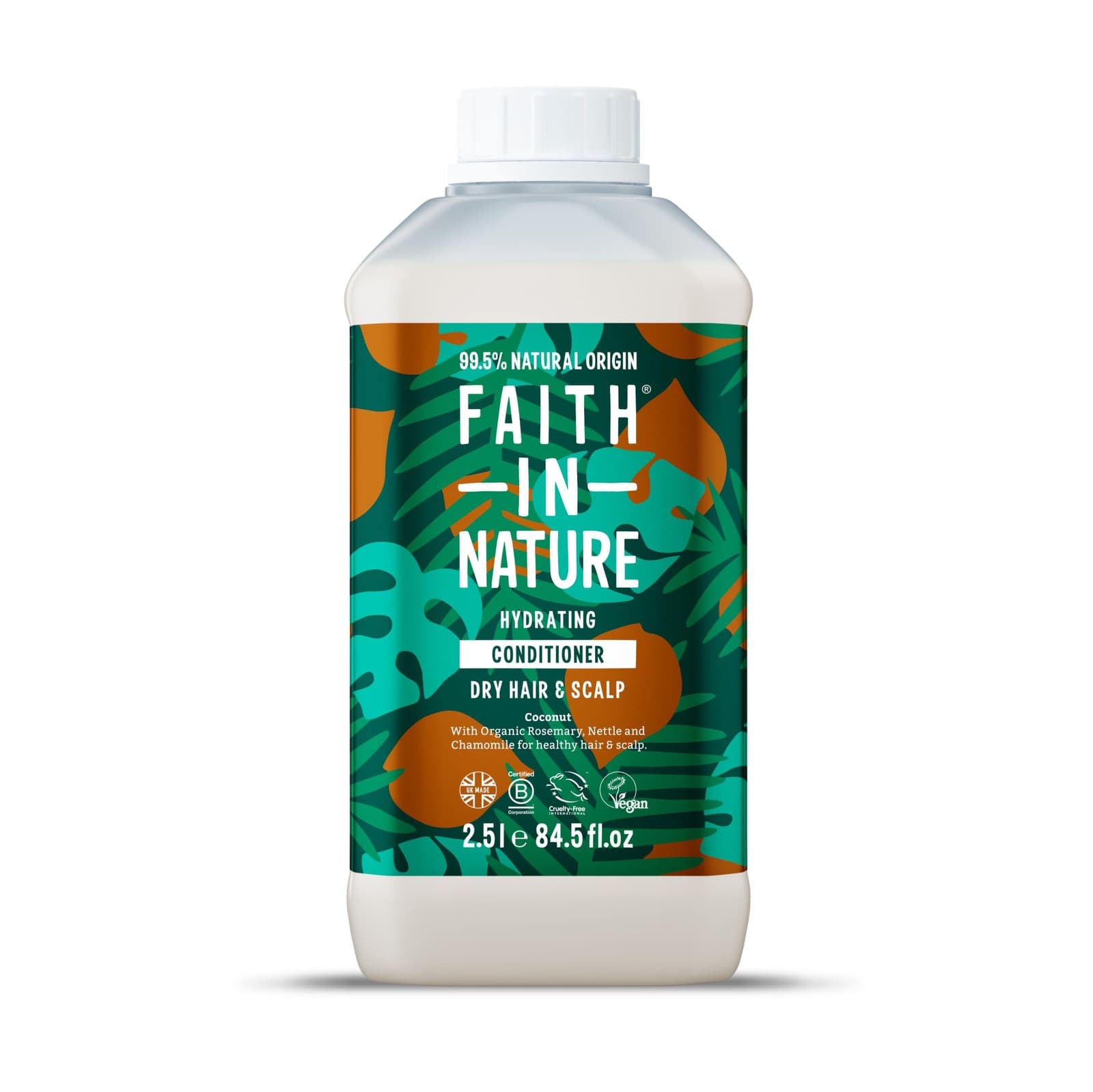 Faith In Nature Organic Coconut Conditioner| Hydrating for Dry Hair and Scalp| ...