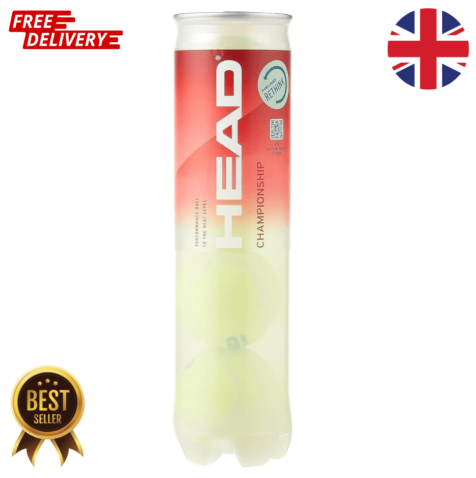 HEAD Championship Tennis Balls - Premium Quality| Official Match Standard