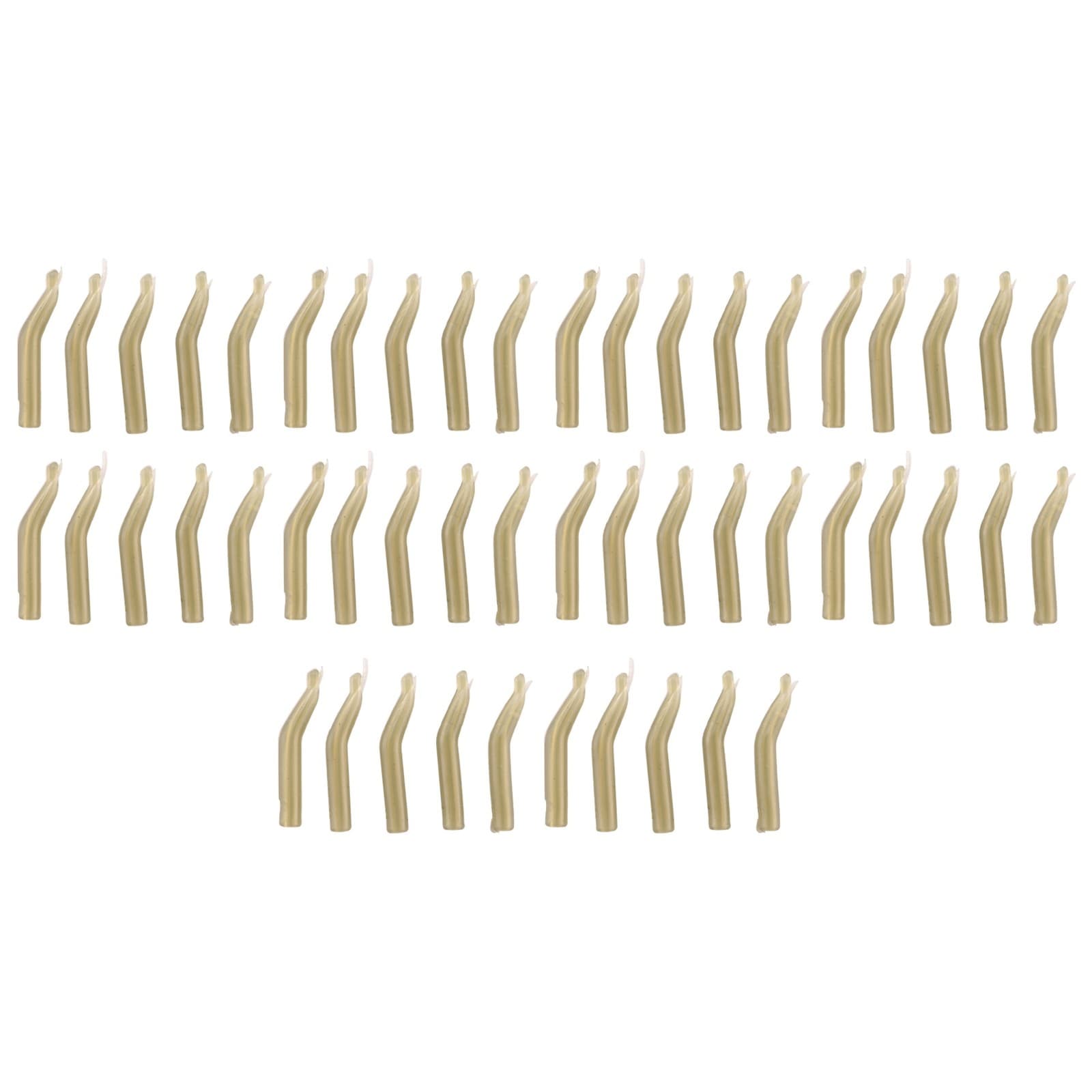 50Pcs/Lot Carp Fishing Hook Sleeve Hair Rig Line Aligner Soft   Fishing5798