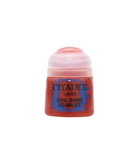 Citadel Paints Evil Sunz Scarlet layer paint